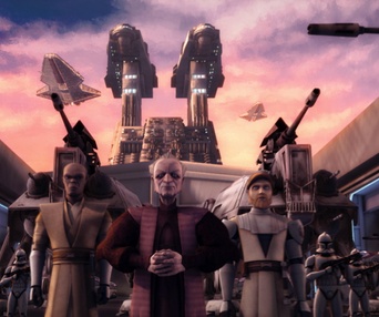 Scène du film Star Wars: The Clone Wars