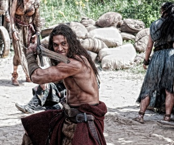 Une scène du film Conan the Barbarian
