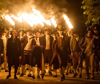 Une scène du film Un peuple et son roi