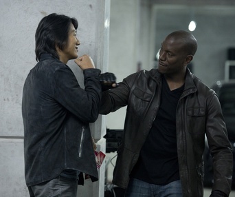 Une scène du film Fast and  Furious 6