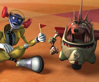 Scène du film Pinocchio 3000