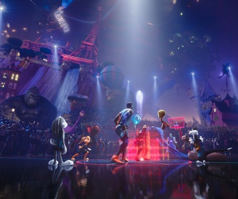 Une scène du film Space Jam: A New Legacy