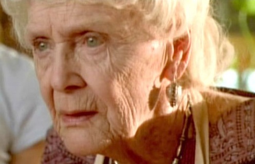 Gloria Stuart dans le film Titanic