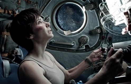 Une scène du film Gravity