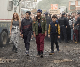Une scène du film Ready Player One