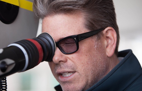 Christopher McQuarrie sur le tournage de Jack Reacher