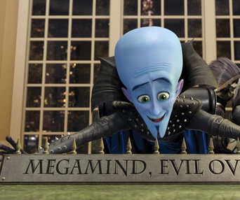 Une scène du film Megamind