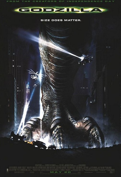 Affiche du film Godzilla