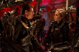 Une scène du film Edge of Tomorrow Une scène du film Edge of Tomorrow