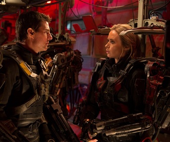 Une scène du film Edge of Tomorrow