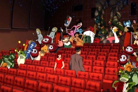 Scène du film Paprika Scène du film Paprika