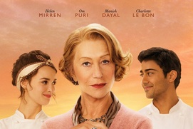 Affiche du film Le voyage des cent pas Affiche du film Le voyage des cent pas