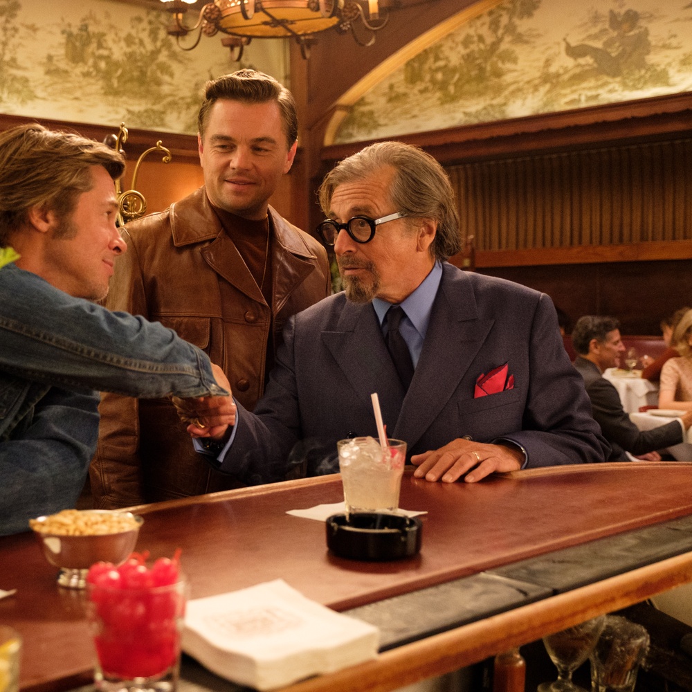 Une scène du film Once Upon a Time in Hollywood