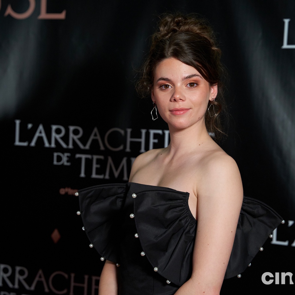 Sur le plateau du film L'arracheuse de temps