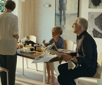 Une scène du film Un Week-end en famille