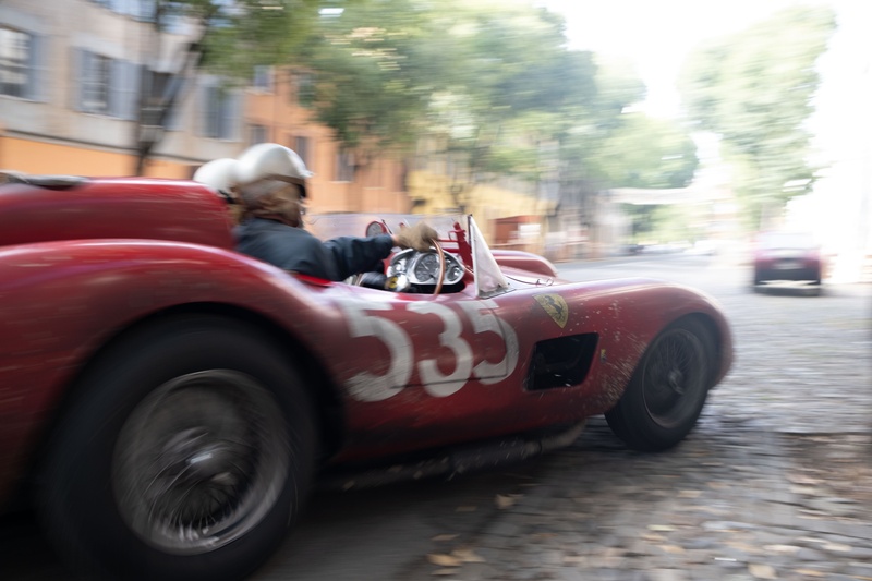 Une scène du film Ferrari