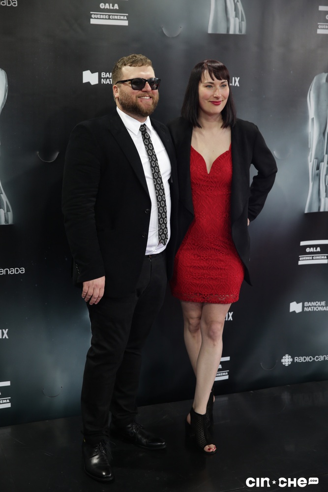 Sur le tapis rouge du Gala Québec Cinéma 2019