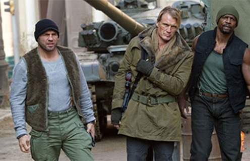 Une scène du film The Expendables 2