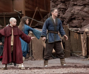 Une scène du film The Last Airbender