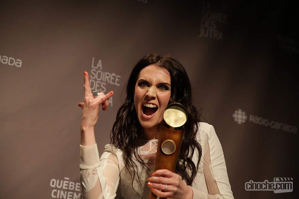 Sur le tapis rouge de la Soirée des Jutra 2014