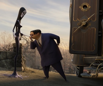 Une scène du film The Addams Family 2