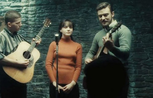Stark Sands, Carey Mullican et Justin timberlake dans Inside Llewyn Davis