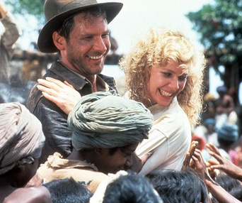 Une scène du film Indiana Jones and the Temple of Doom