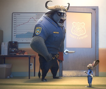 Une scène du film Zootopia