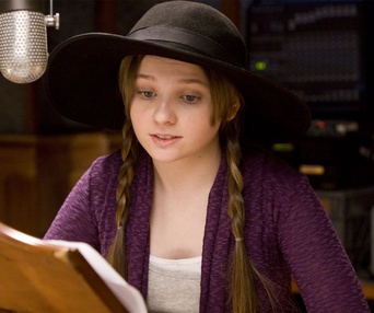 Dans le studio d'enregistrement du film Rango