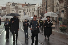 Une scène du film Occupied City