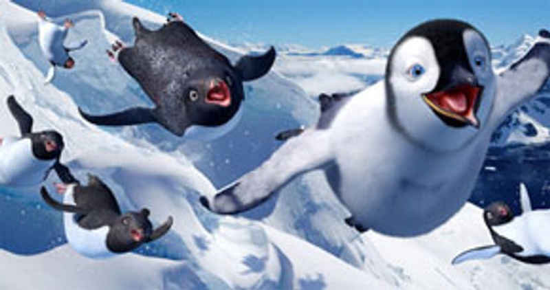 Une scène de Happy Feet