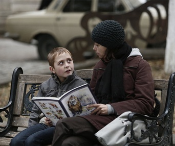 Une scène du film The Search