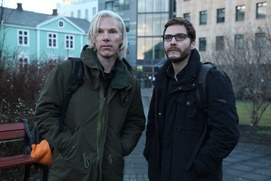 Une scène du film The Fifth Estate