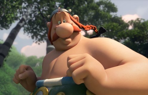 Une scène du film Astérix - Le Domaine des dieux