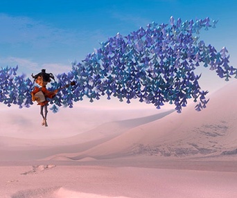 Une scène du film Kubo and the Two Strings