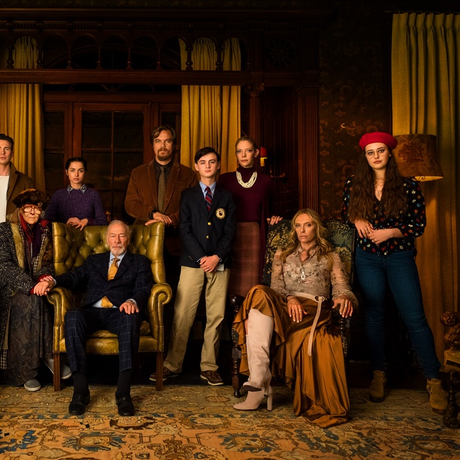 Une scène du film <em>Knives Out</em>