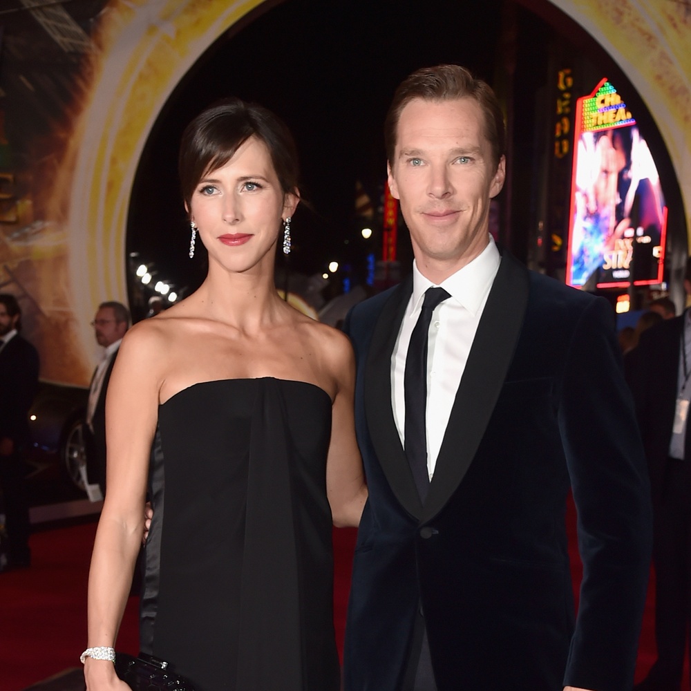 Sur le tapis rouge de Los Angeles du film Doctor Strange