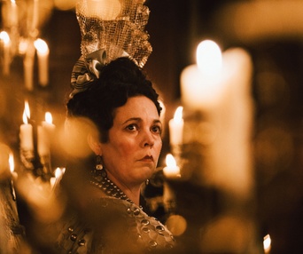 Une scène du film The Favourite