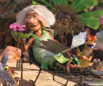 Une scène du film The Croods