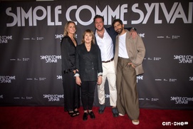 Tapis rouge du film Simple comme Sylvain