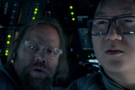 Une scène du film The Meg Une scène du film The Meg