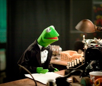 Une scène du film The Muppets