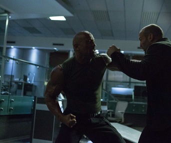 Une scène du film Furious 7