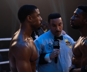 Une scène du film Creed III