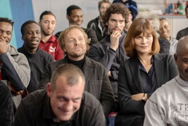 Une scène du film Un triomphe Une scène du film Un triomphe