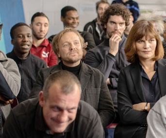 Une scène du film Un triomphe