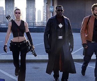 Scène du film Blade III : La trinité