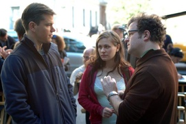 Sur le plateau du film Margaret