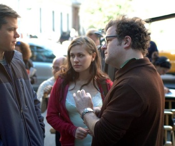Sur le plateau du film Margaret