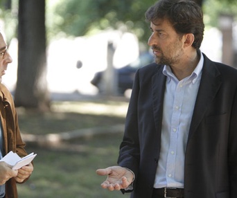 Scène du film Caos Calmo